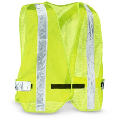 General Purpose Hi-Vis Safety Vest - Reflective, Lime, 2XL/3XL S-24436G-2X